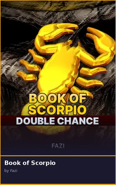 Book of Scorpio slot