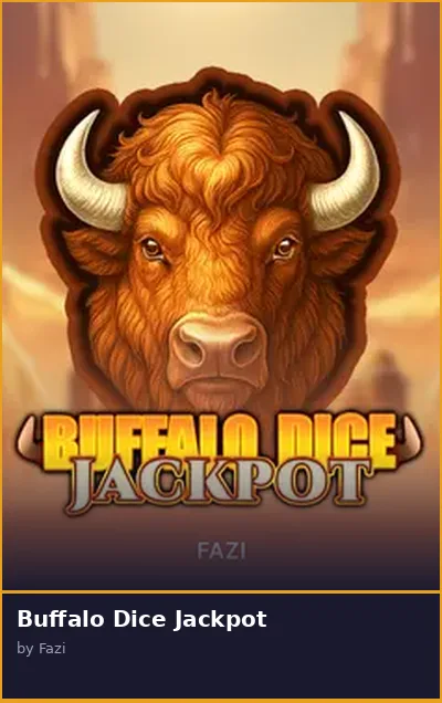 Buffalo Dice Jackpot slot