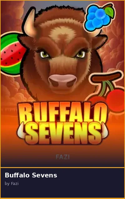 Buffalo Sevens slot