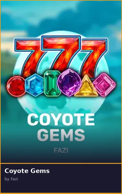 Coyote Gems slot