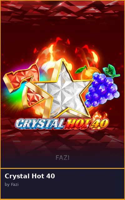 Crystal Hot 40 slot