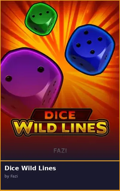 Dice Wild Lines slot