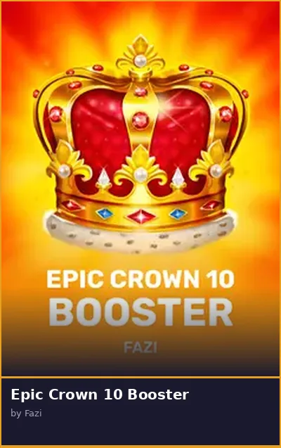 Epic Crown 10 Booster slot
