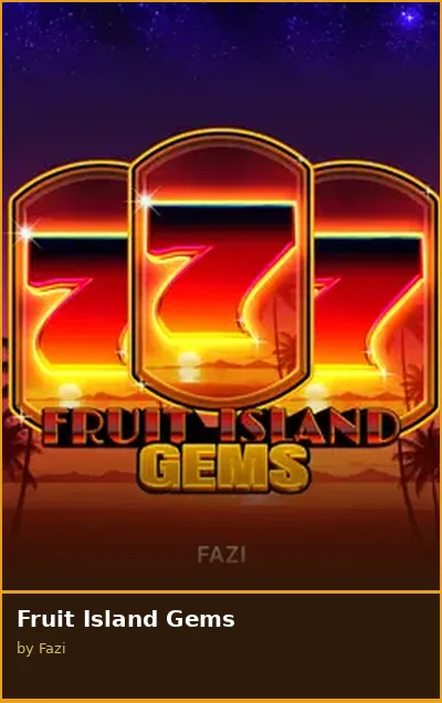 Fruit Island Gems slot