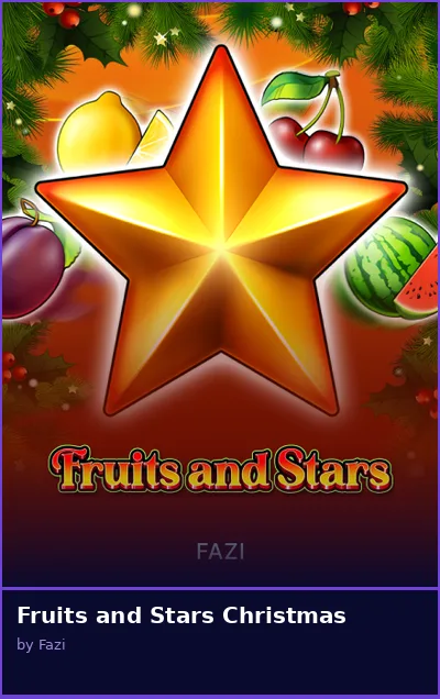 Fruits and Stars Christmas slot