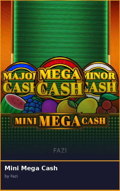 Mini Mega Cash slot