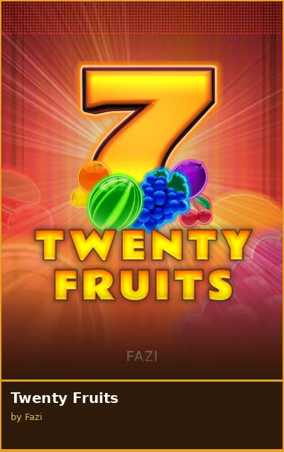 Twenty Fruits slot