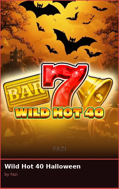 Wild Hot 40 Halloween slot