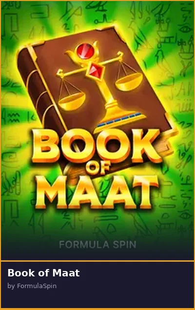 Book of Maat slot