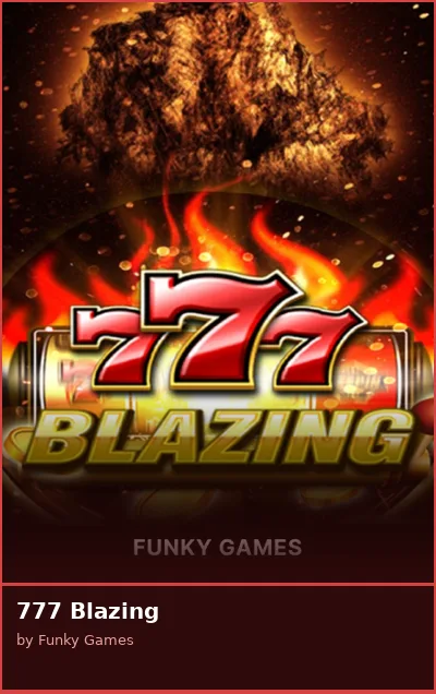777 Blazing slot