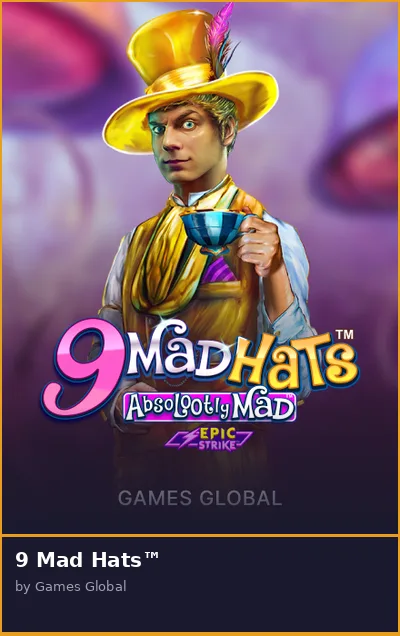 9 Mad Hats slot