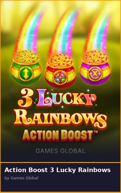Action Boost 3 Lucky Rainbows slot
