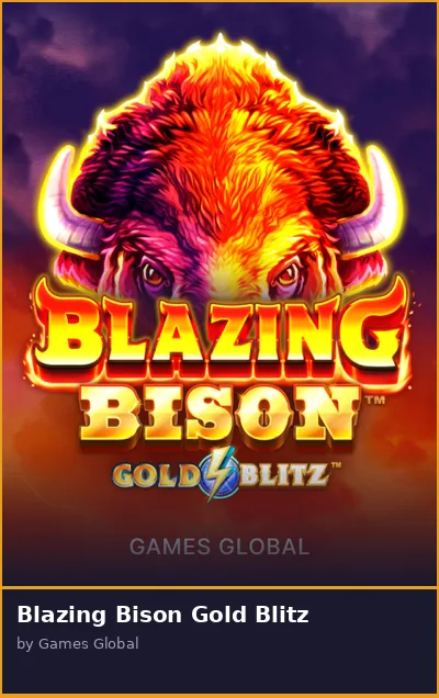 Blazing Bison Gold Blitz slot