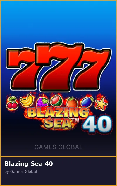 Blazing Sea 40 slot