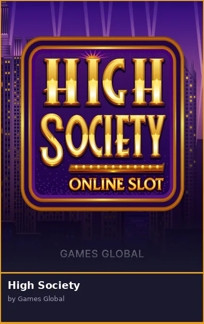 High Society slot