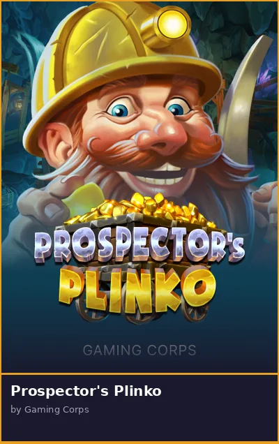 Prospector s Plinko slot