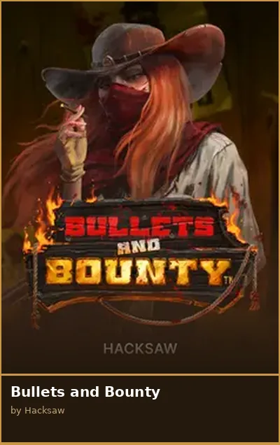 Bullets and Bounty slot