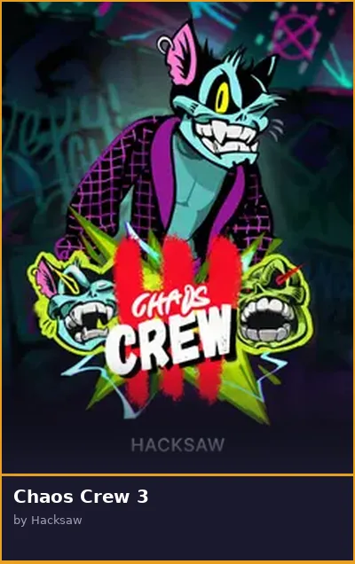 Chaos Crew 3 slot