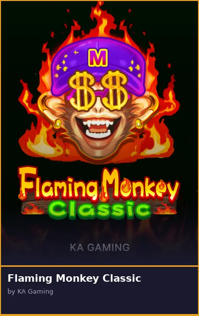Flaming Monkey Classic slot