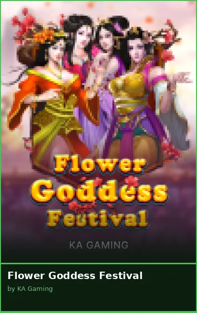 Flower Goddess Festival slot