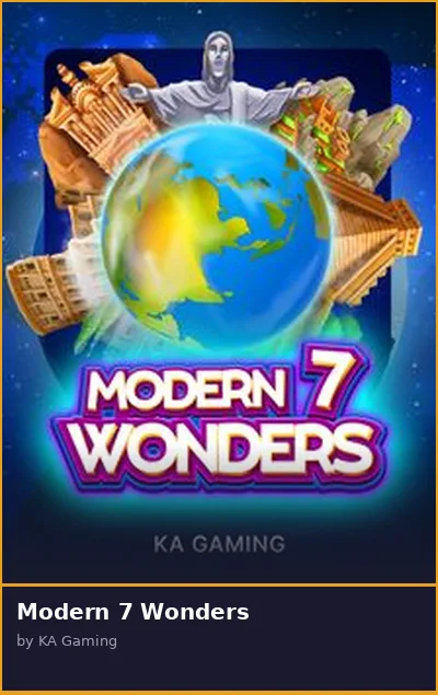 Modern 7 Wonders slot