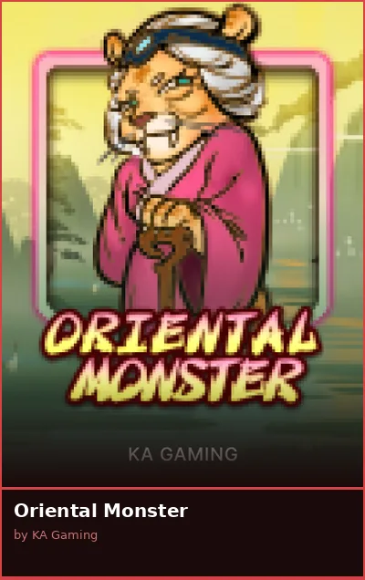Oriental Monster slot