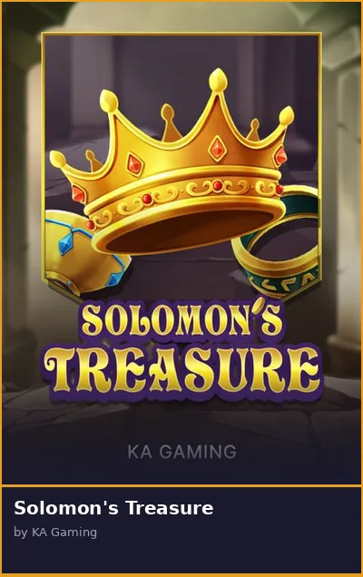 Solomon s Treasure slot