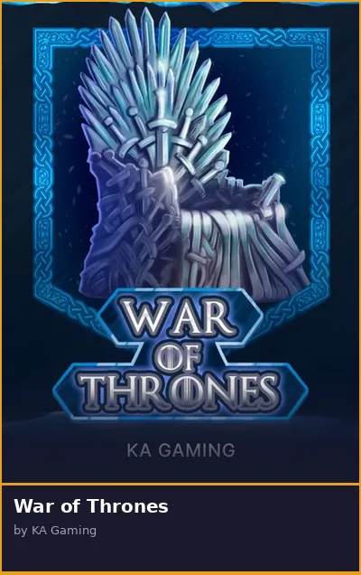 War of Thrones slot