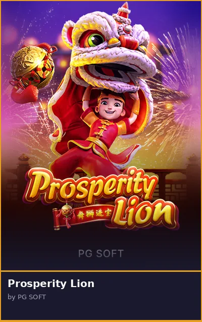 Prosperity Lion slot