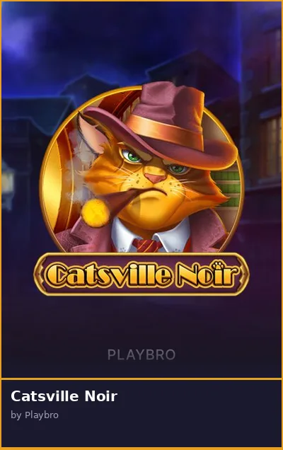 Catsville Noir slot