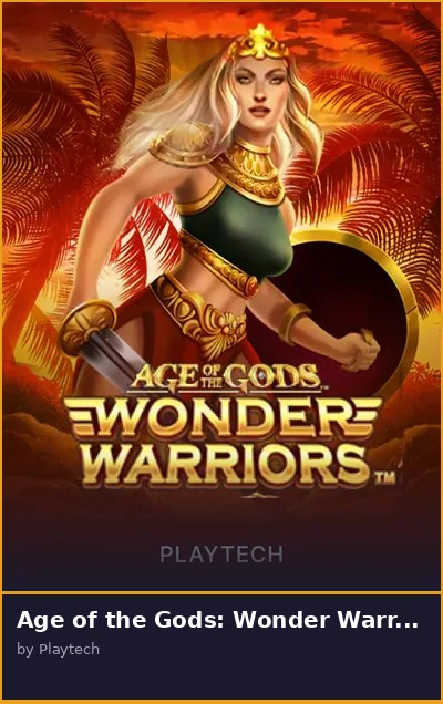 Age of the Gods  Wonder Warriors slot