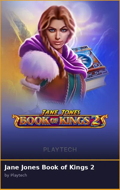 Jane Jones Book of Kings 2 slot