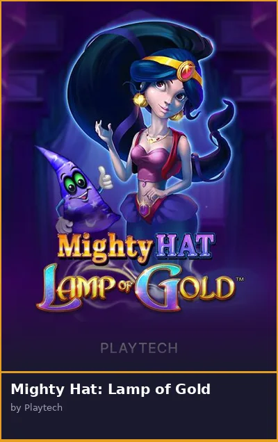 Mighty Hat  Lamp of Gold slot