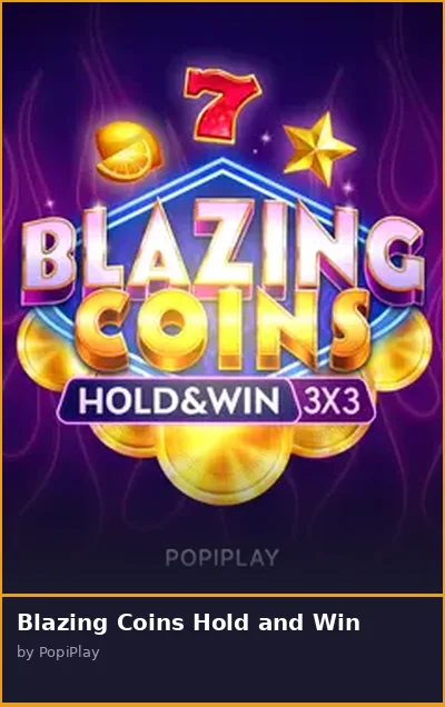 Blazing Coins Hold and Win slot