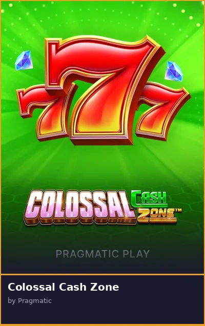 Colossal Cash Zone slot