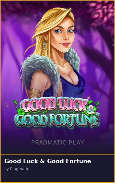 Good Luck   Good Fortune slot