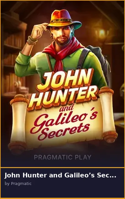John Hunter and Galileo s Secrets slot