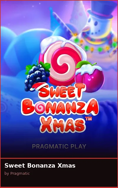 Sweet Bonanza Xmas slot