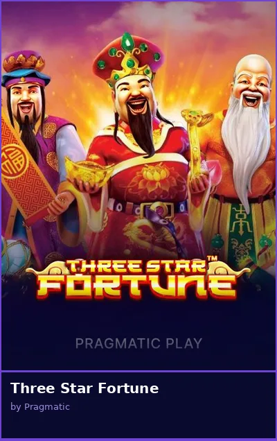 Three Star Fortune slot