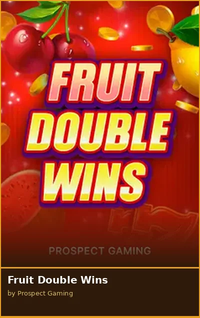 Fruit Double Wins slot