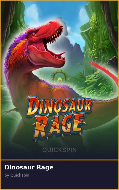 Dinosaur Rage slot