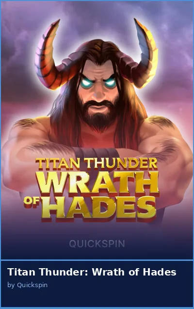 Titan Thunder  Wrath of Hades slot