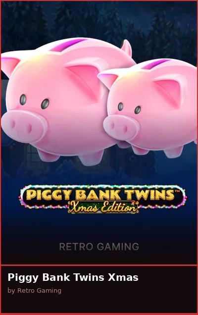Piggy Bank Twins Xmas slot
