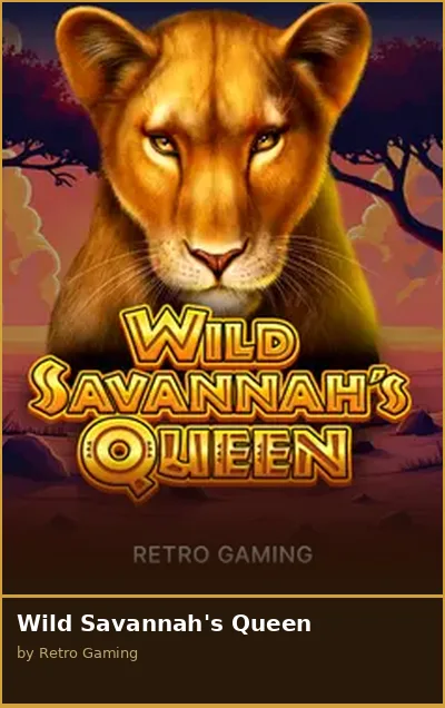 Wild Savannah s Queen slot