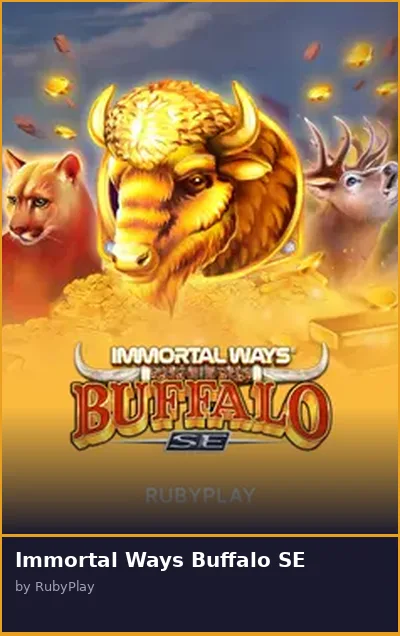 Immortal Ways Buffalo SE slot