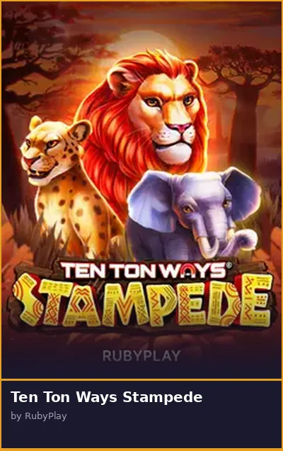 Ten Ton Ways Stampede slot