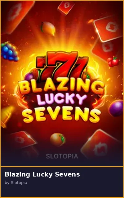 Blazing Lucky Sevens slot