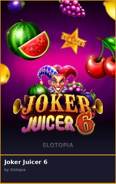 Joker Juicer 6 slot