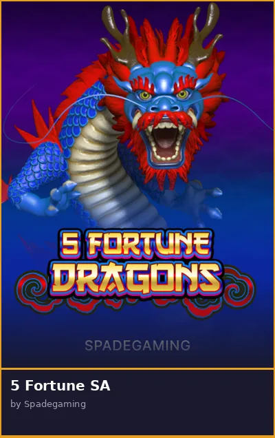 5 Fortune SA slot