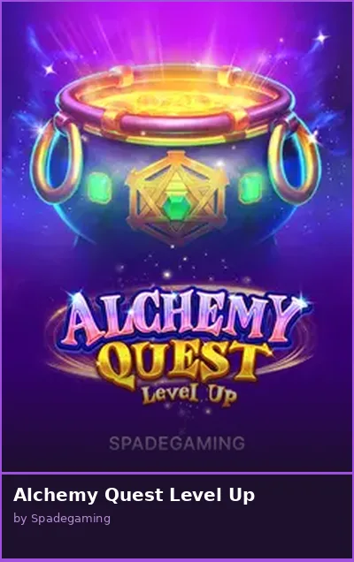 Alchemy Quest Level Up slot